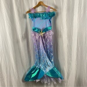 Girl Mermaid Costume Medium Party Hyde & Eek! Boutique Target Dress Only
